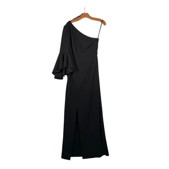 Calvin Klein Dresses & Skirts - Calvin Klein Dress Women's 4 Black One-Shoulder Maxi Gown Formal Party Holiday